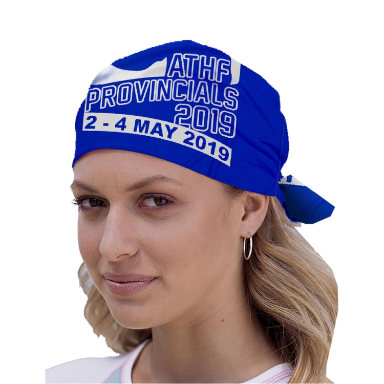 "THE COOLING BANDANA" Recylced RPET 155 GSM – 22" H x 22" W 2