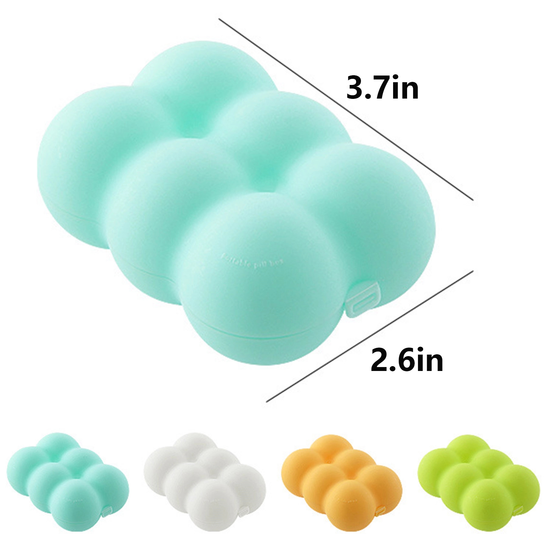Moisture Proof Pill Organizer 6