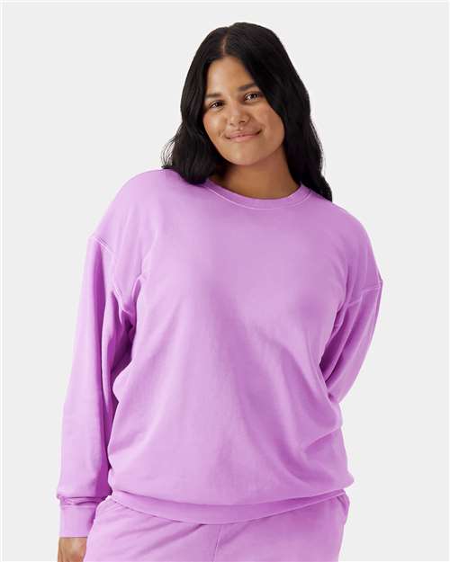 Unisex Garment-Dyed Lightweight Crewneck Sweatshirt - 1466 23