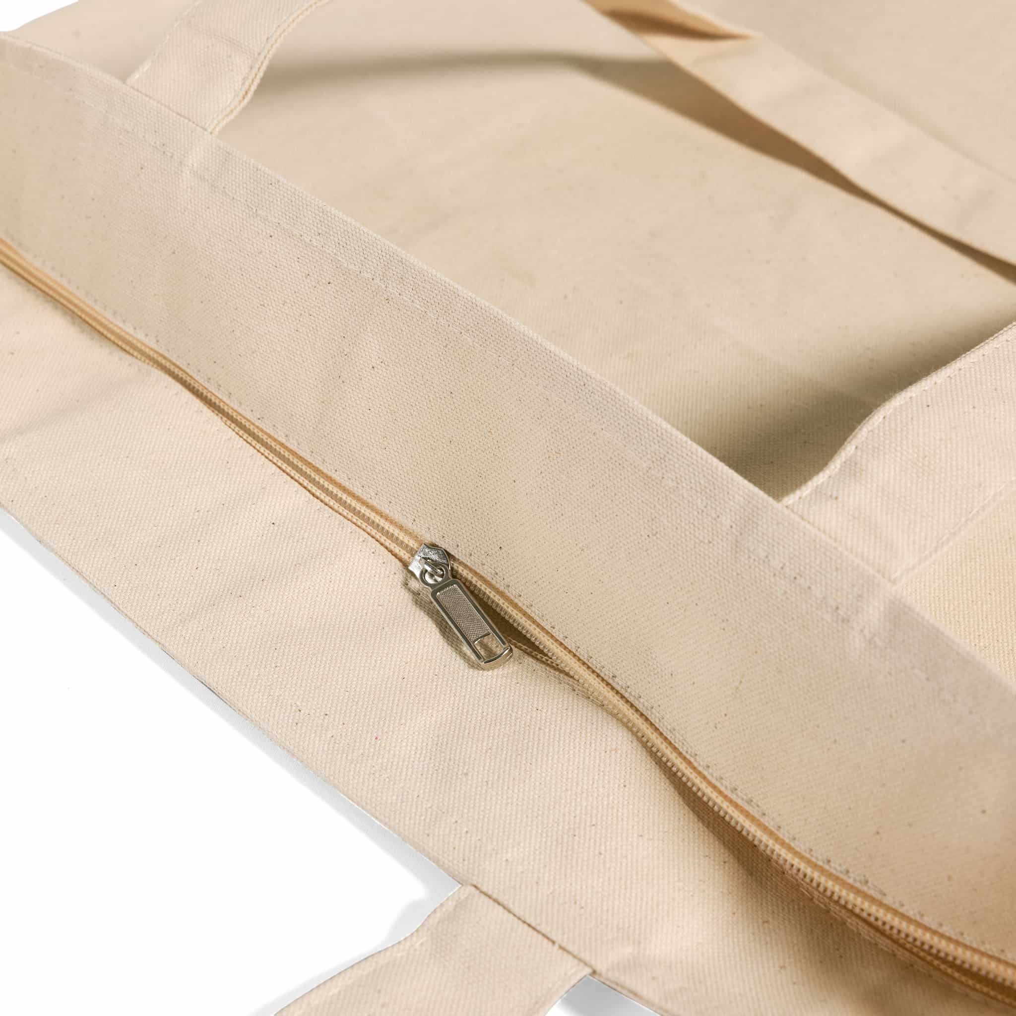 Zip & Go Canvas Tote Bag 21