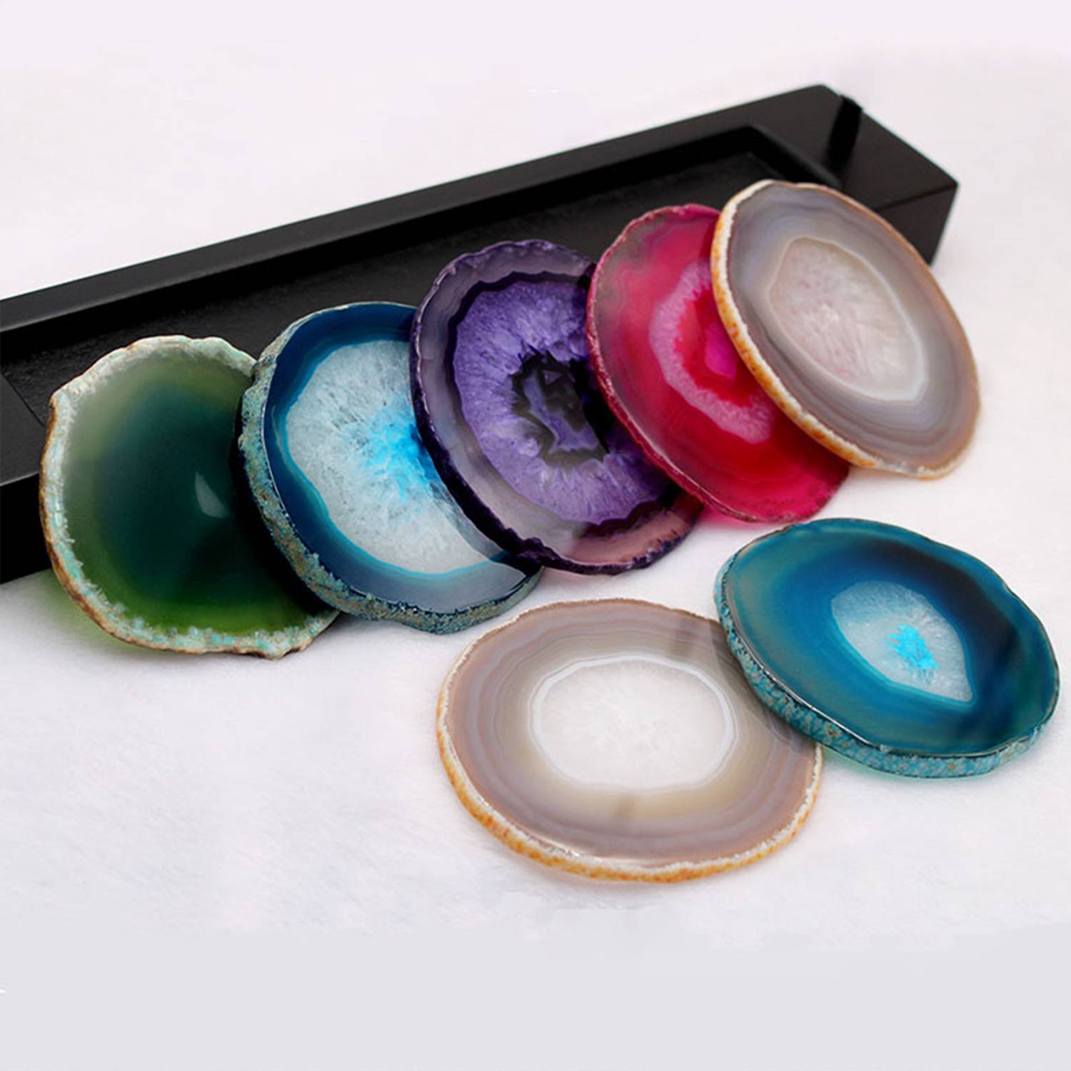 Natural Agate Cup Coffee Coaster 3