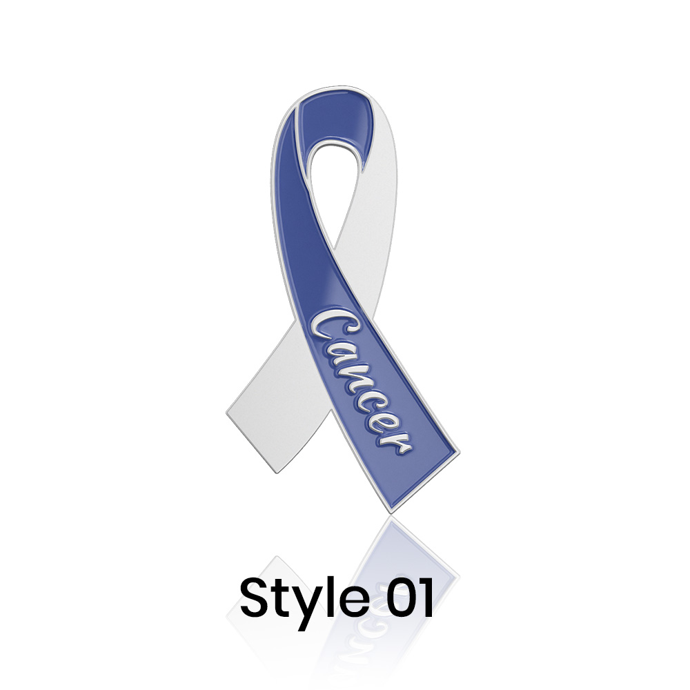 Stock Awareness Ribbon Pins 2