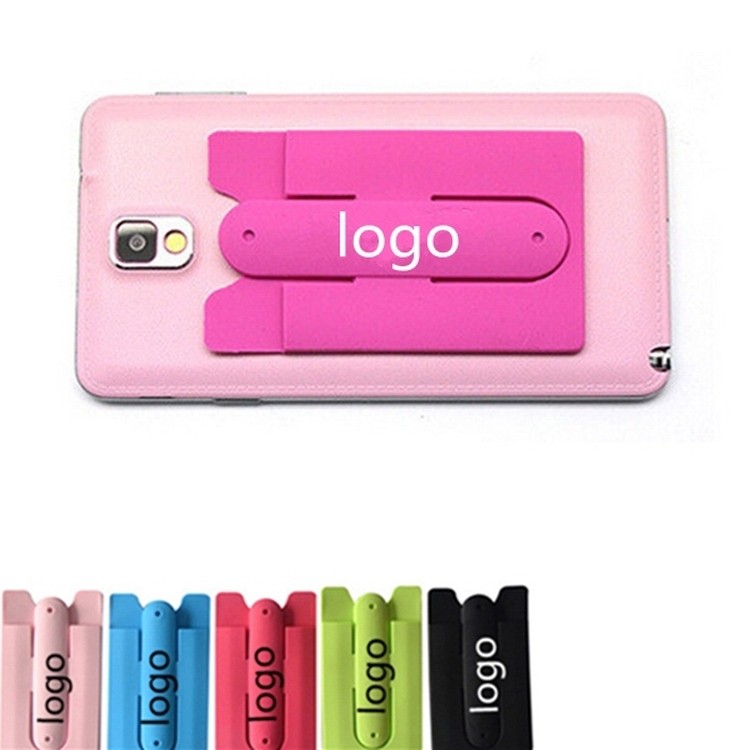 Silicone Wallet with Phone Stand 1