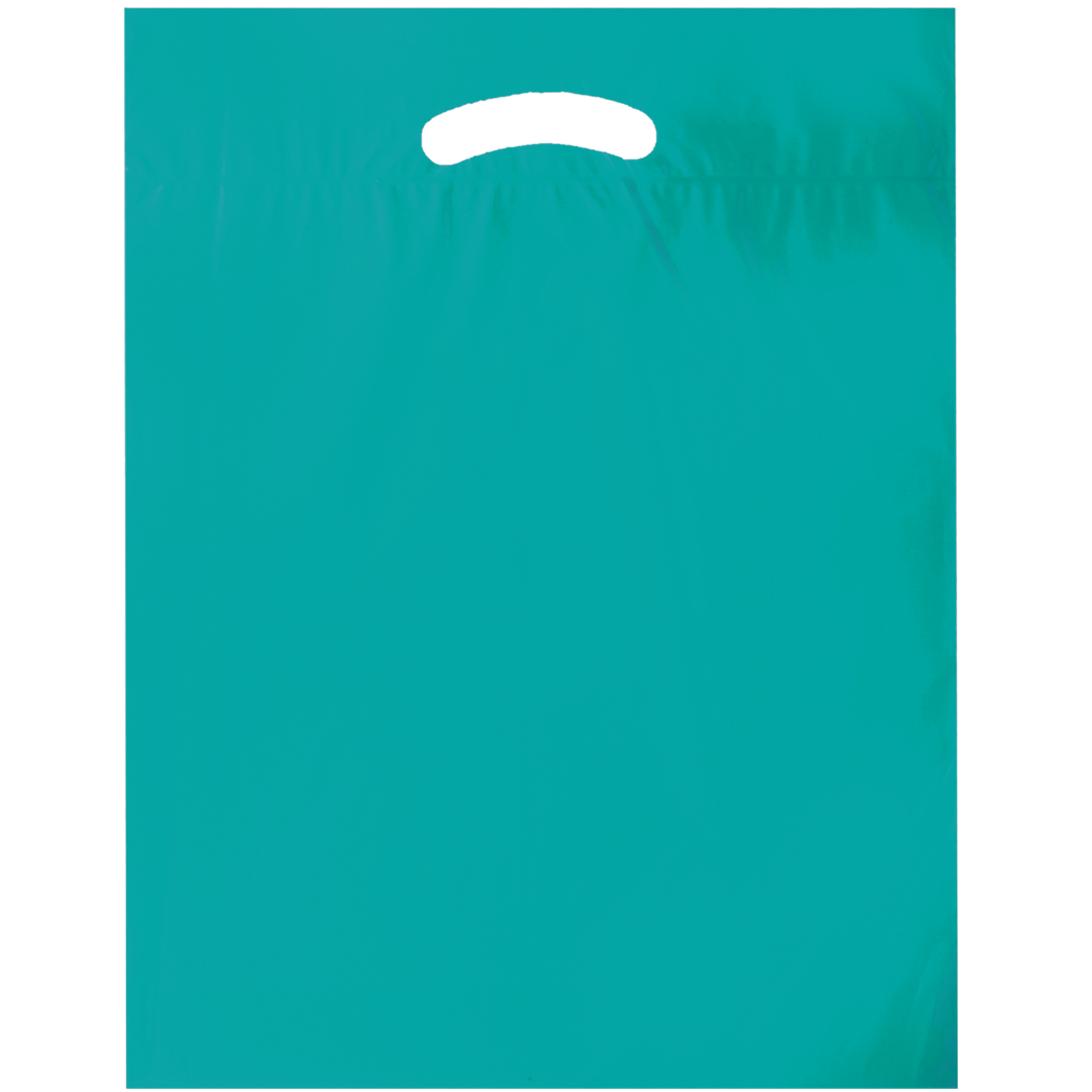 Fold Over Reinforced Die Cut Bag 15