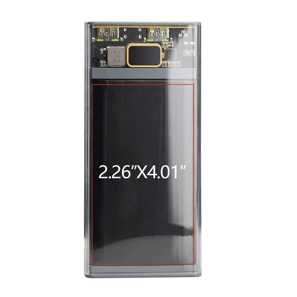 Nauvoo Transparent QuickCharge Power Bank 11