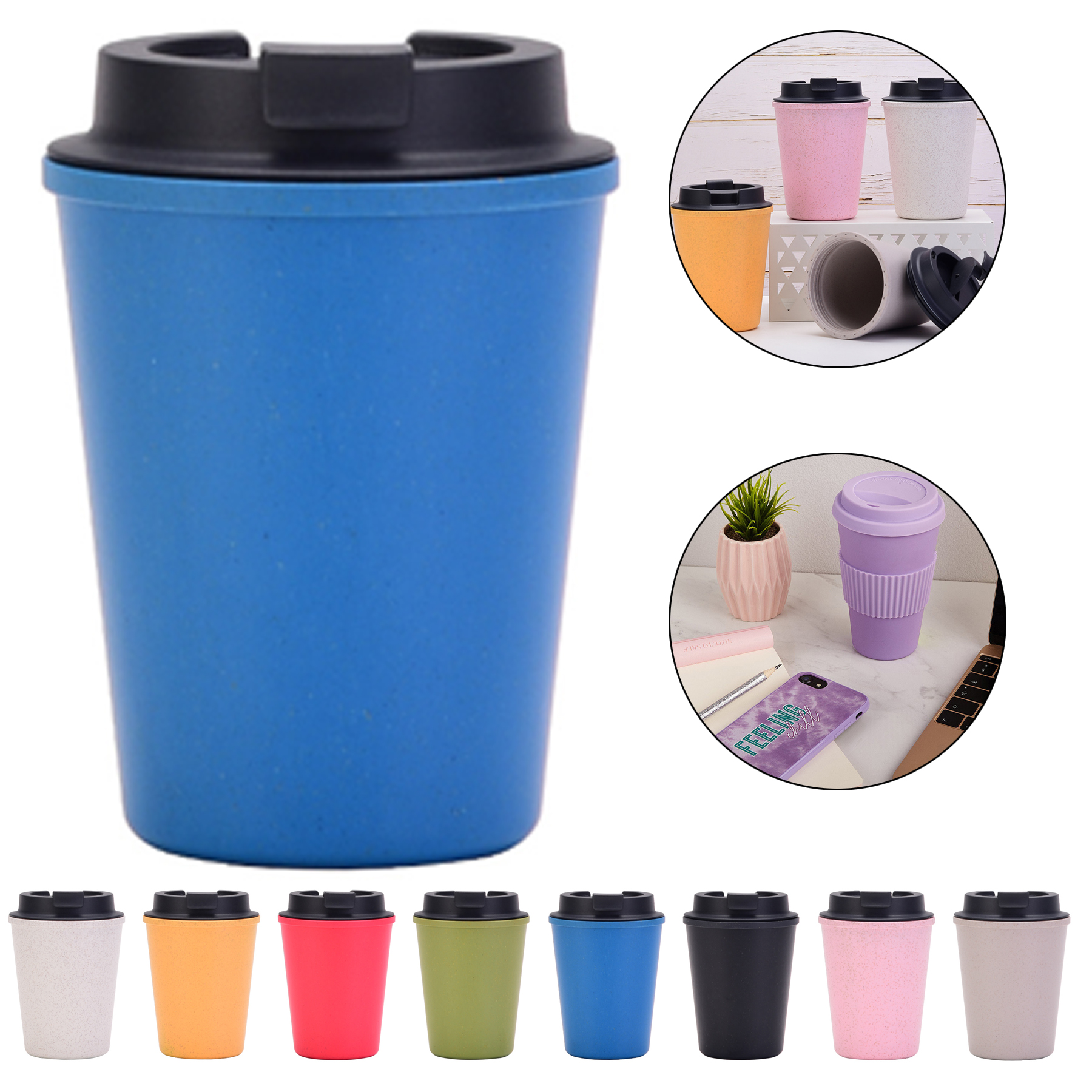 Wheat straw coffee mug 1