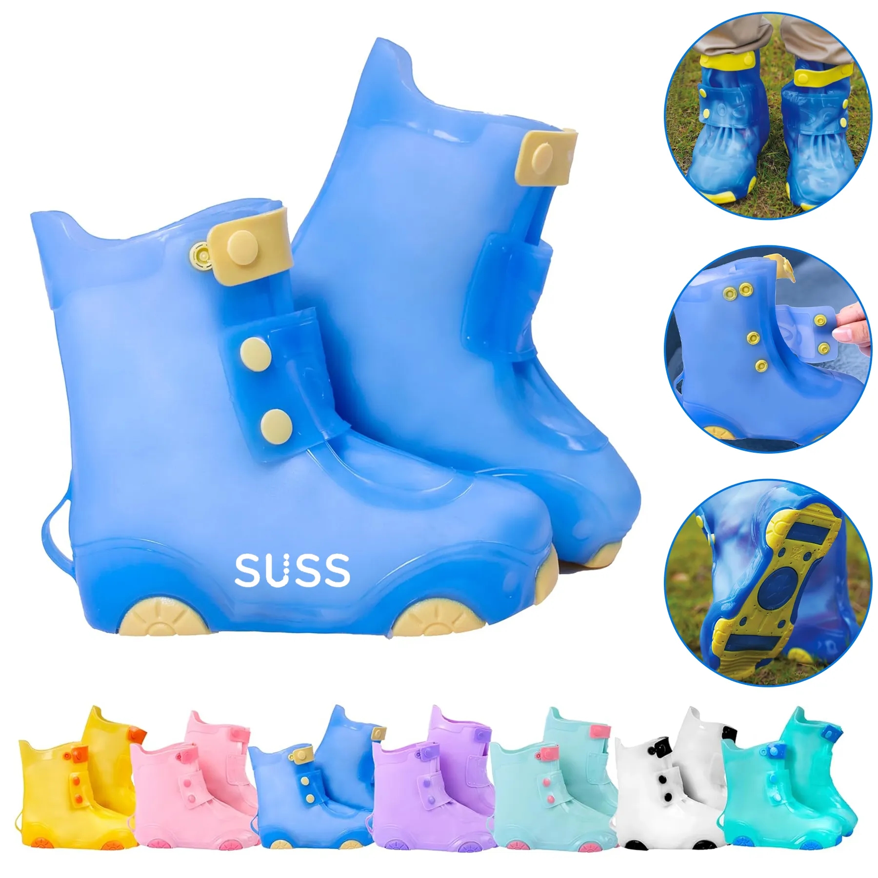 Reusable Kids Boy Girls Waterproof Shoe 2