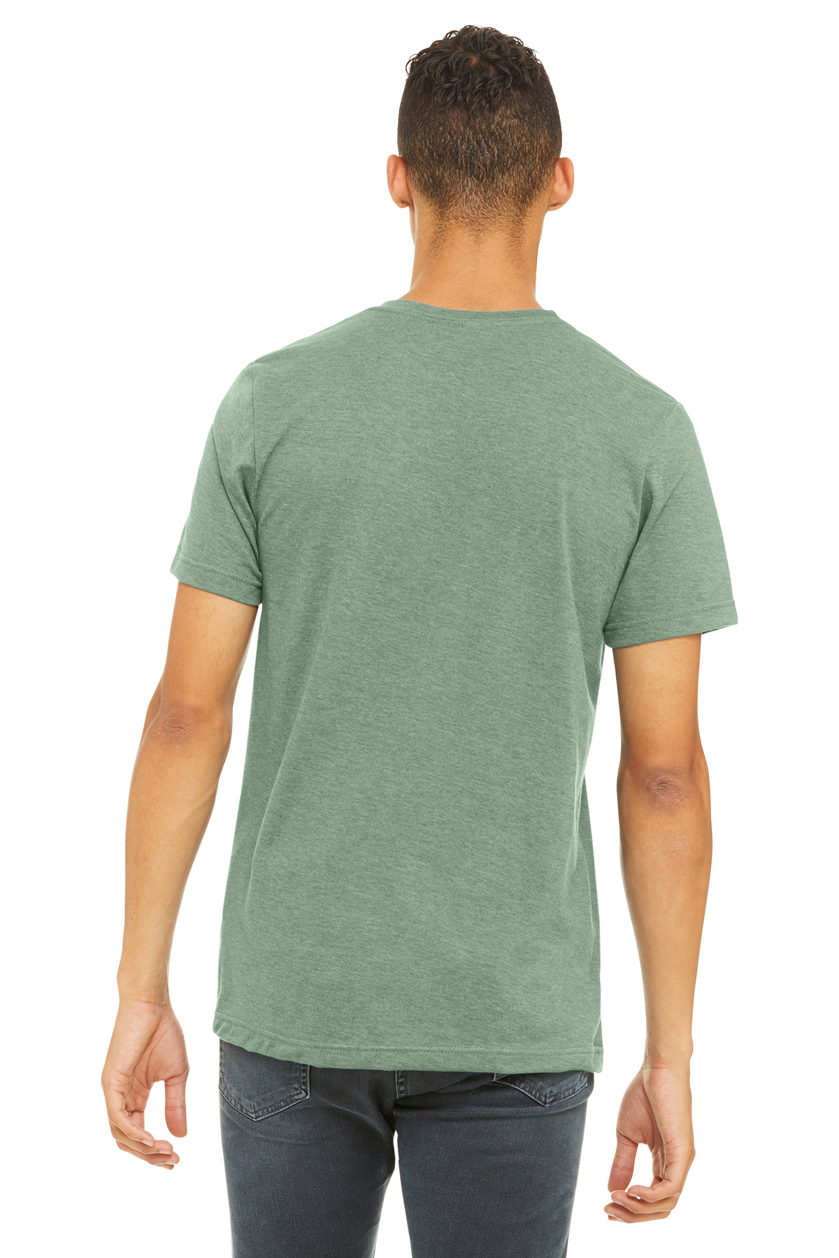 BELLA+CANVAS Unisex Heather CVC Short Sleeve Tee. BC3001CVC 48