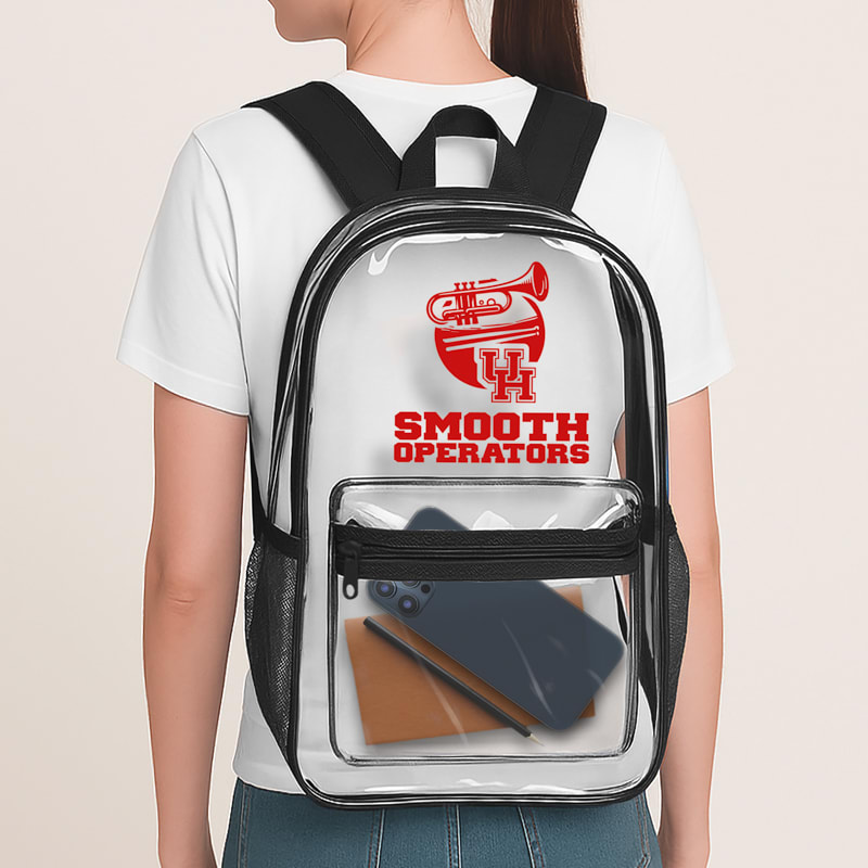 Pocket Clear Plastic Backpacks 19