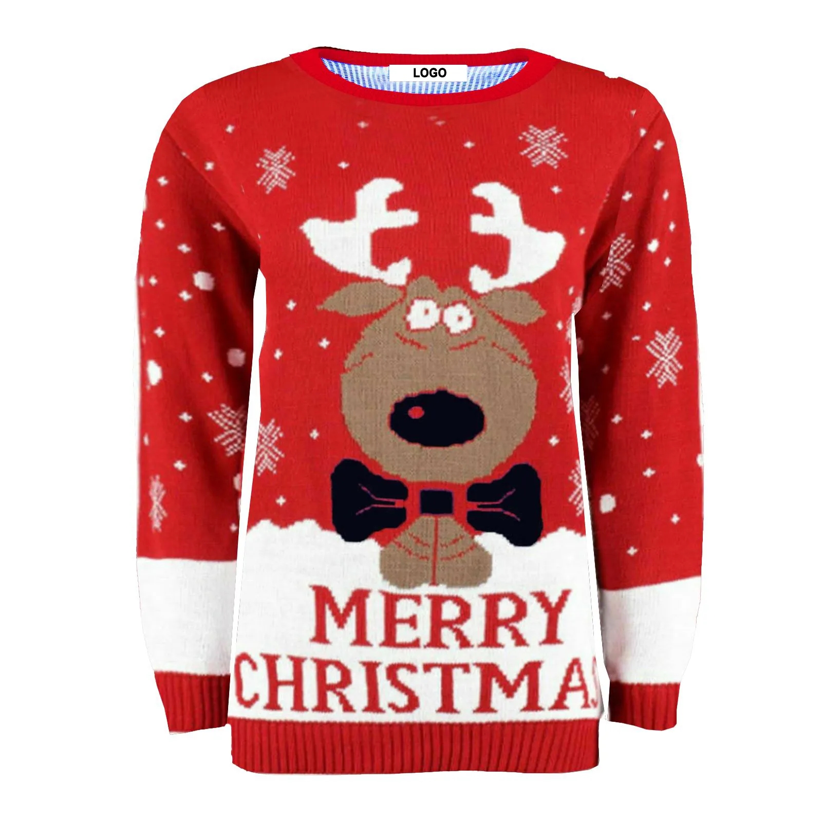 Kids Knitted Christmas Jumper Sweater 2