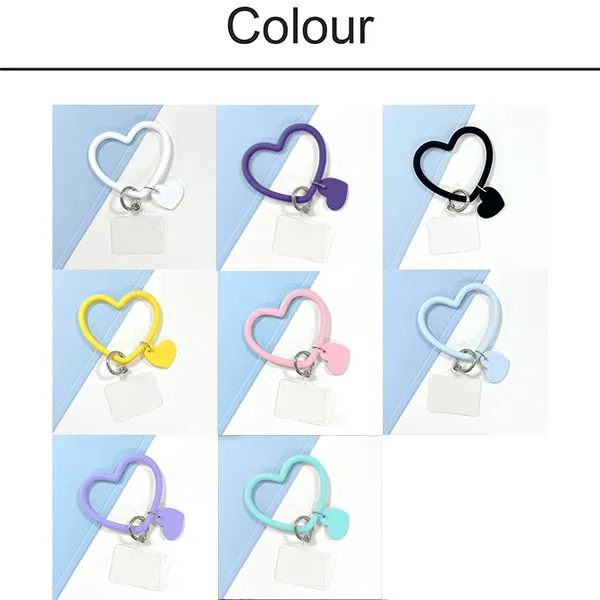 Heat-shaped Phone Hand Wrist With Keychain Lanyard Strap 2