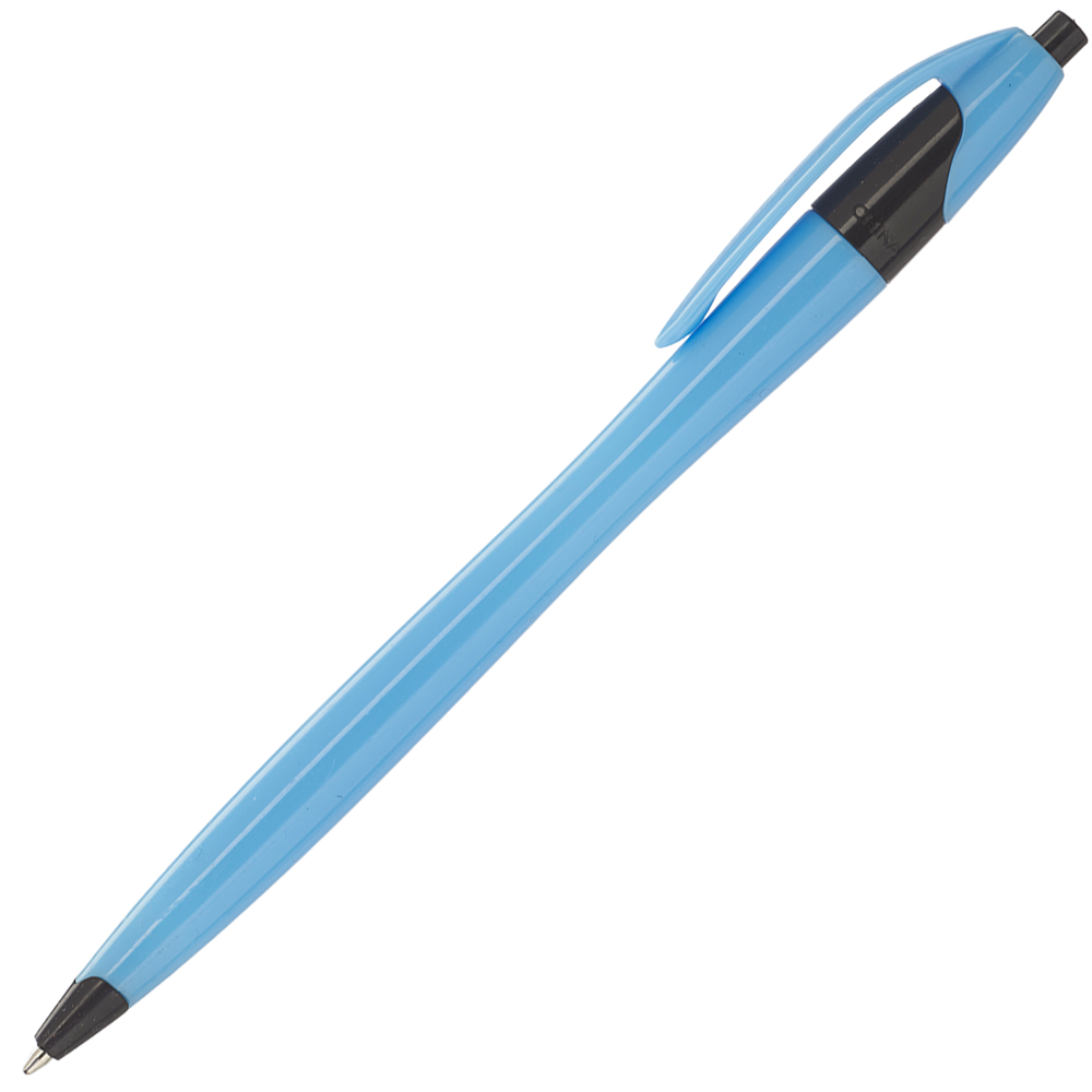 Two Tone Plastic Pens w/ Custom Imprint Click Action Pen