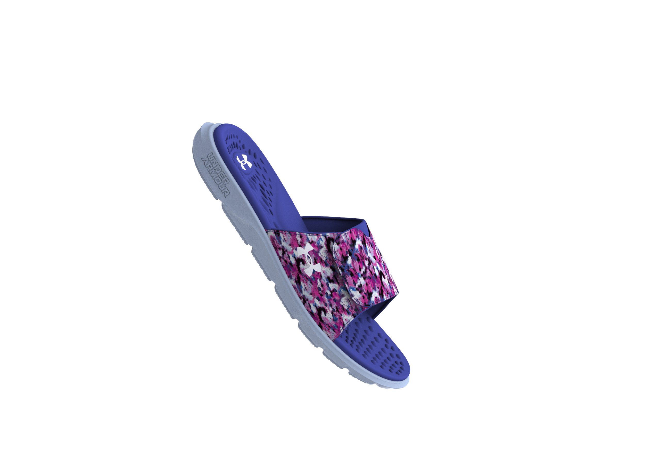 UA Ignite Pro Graphic Strap Women's Slides 2