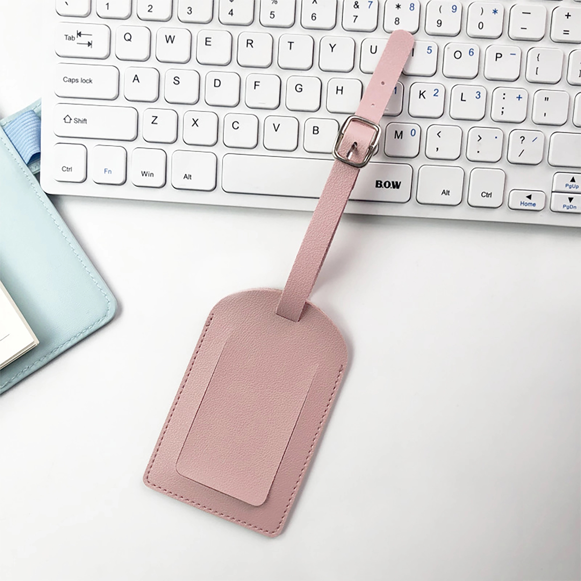 MOQ 100pcs PU Leather Luggage Tag 9