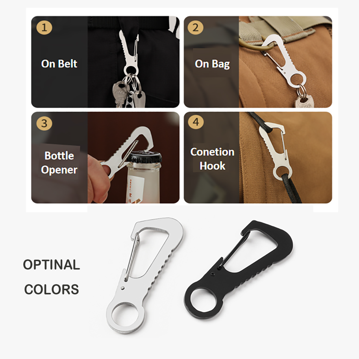 Outdoor Key Chain bottle Opener 4