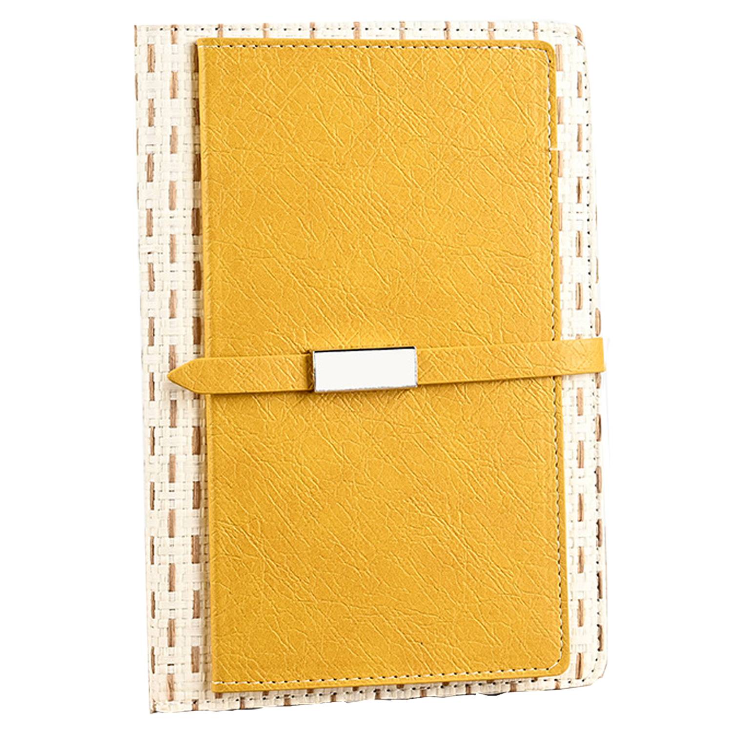 A5 PU Leather Hardcover Notebook w/ Buckle 5