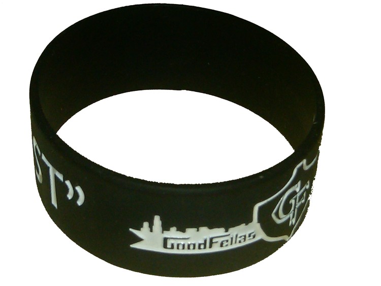 3/4" Printed Silicone Wristbands 2
