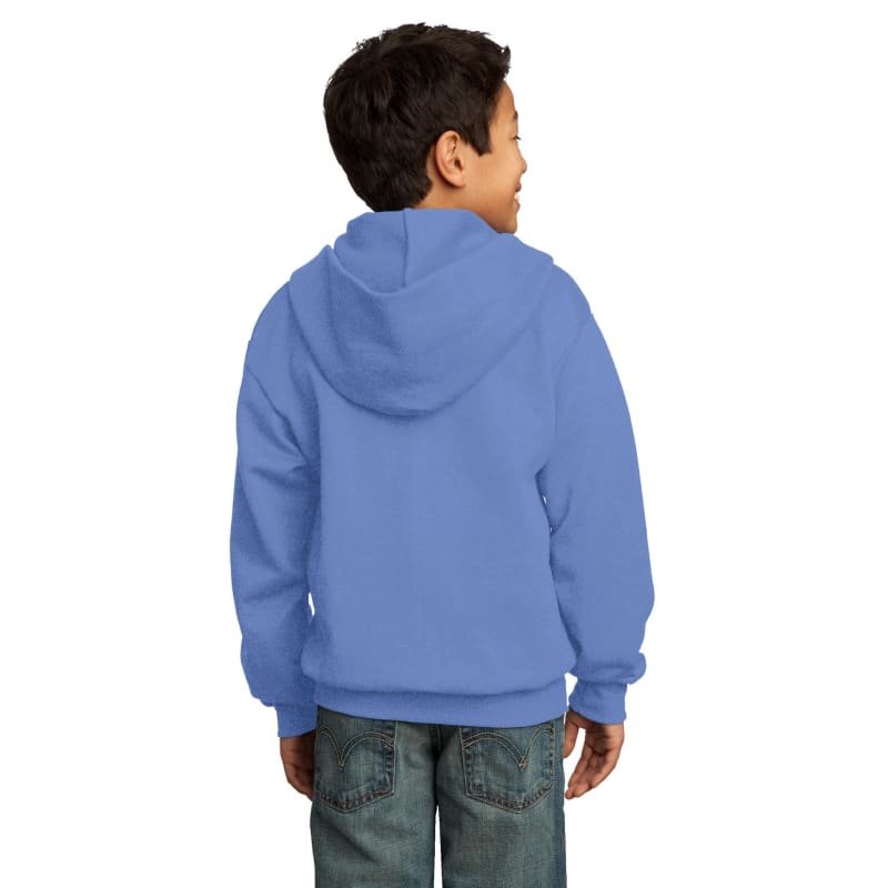 Port & Company - Youth Core Fleece Full-Zip Hooded Sweatshirt. 48
