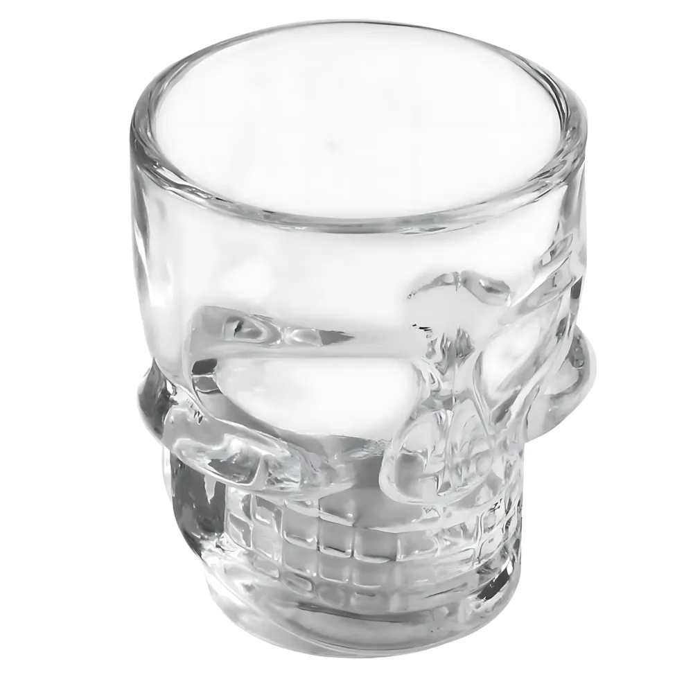 2oz. Skull Shot Glass 3