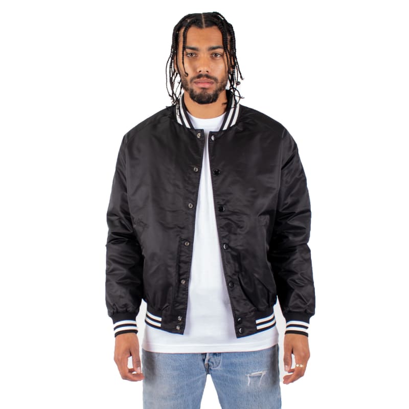 Shaka Wear Men's Varsity Bomber Jacket 9