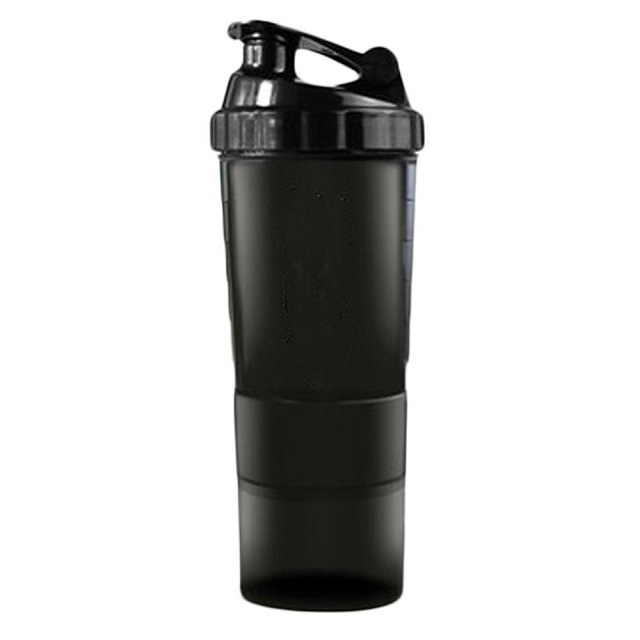 3 in 1 Plastic Sports Gym Protein Shaker Bottle 5