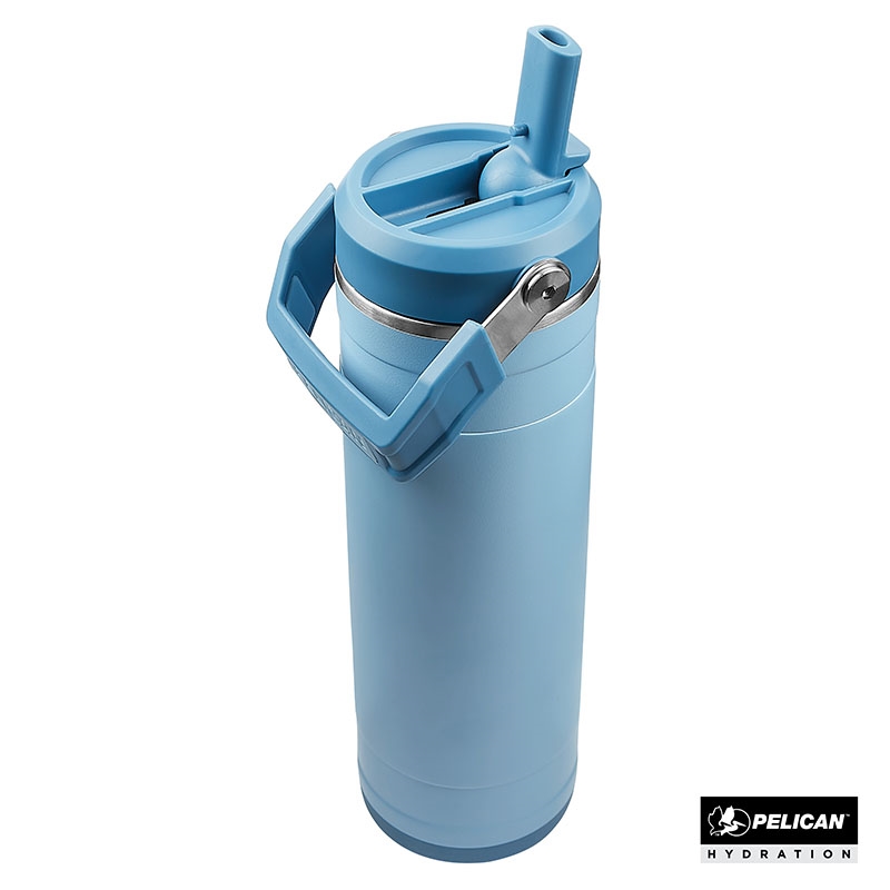 Pelican Pacific™ 26 oz. Recycled Double Wall Stainless Steel Water Bottle 12