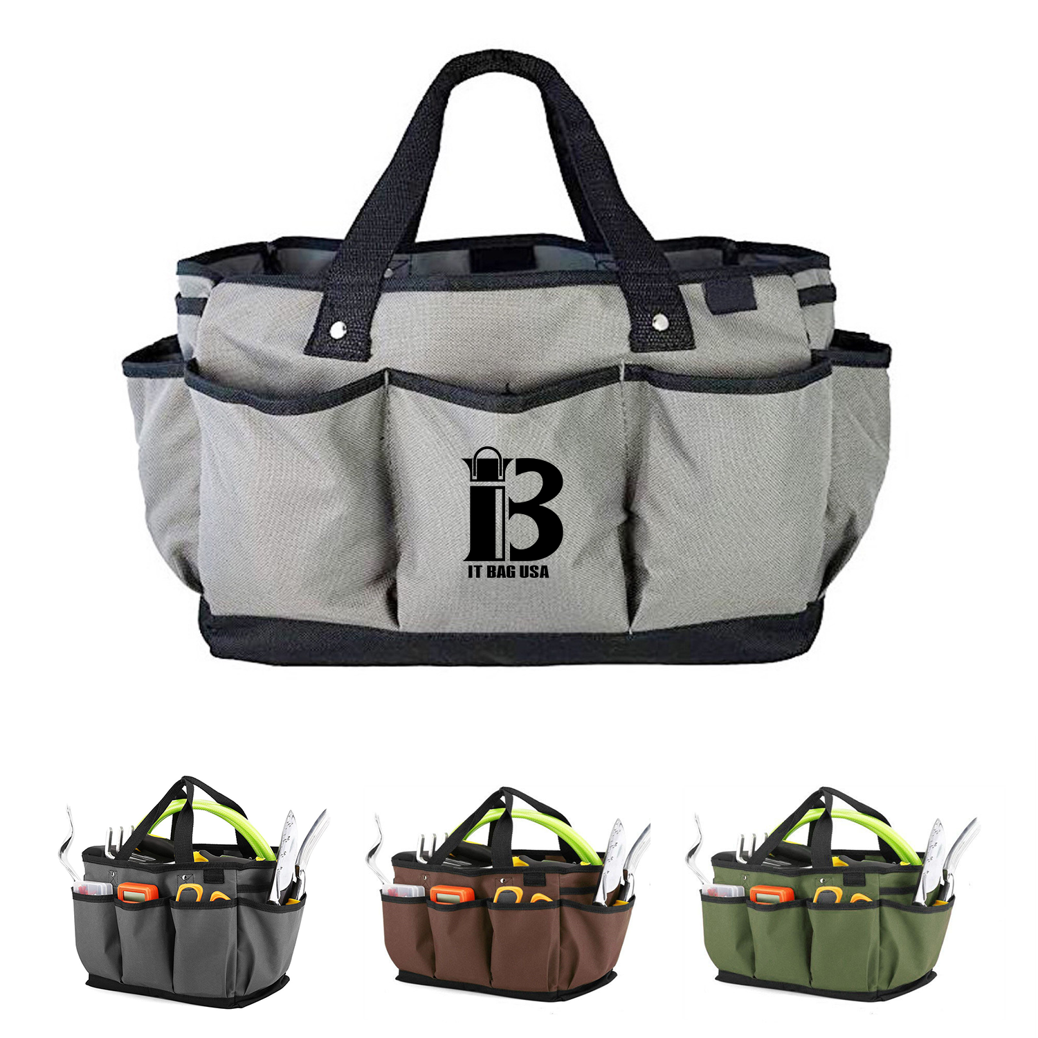 Gardening Tote Bag With Pockets 1