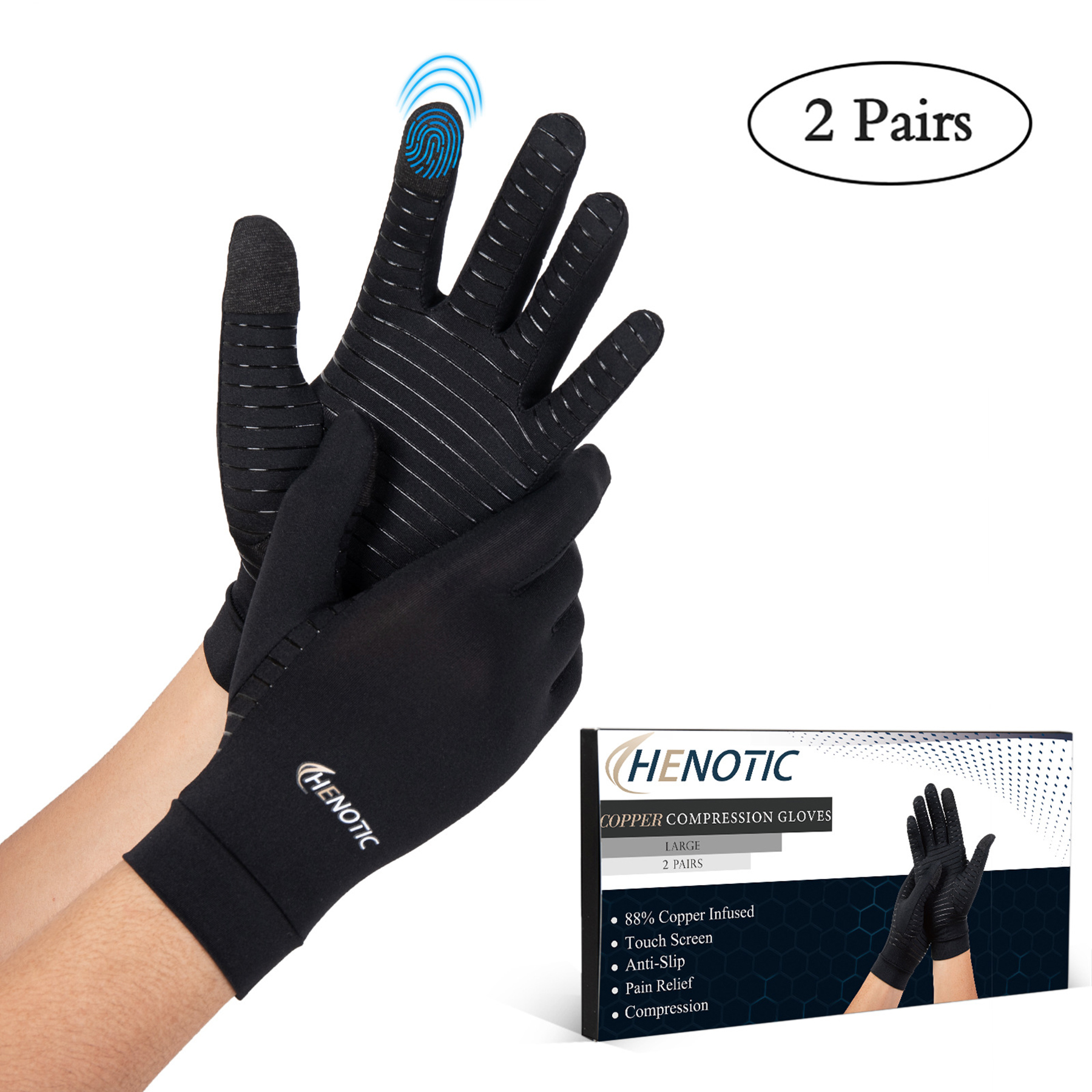 Winter Newest Windproof Warm Touchscreen Gloves 4
