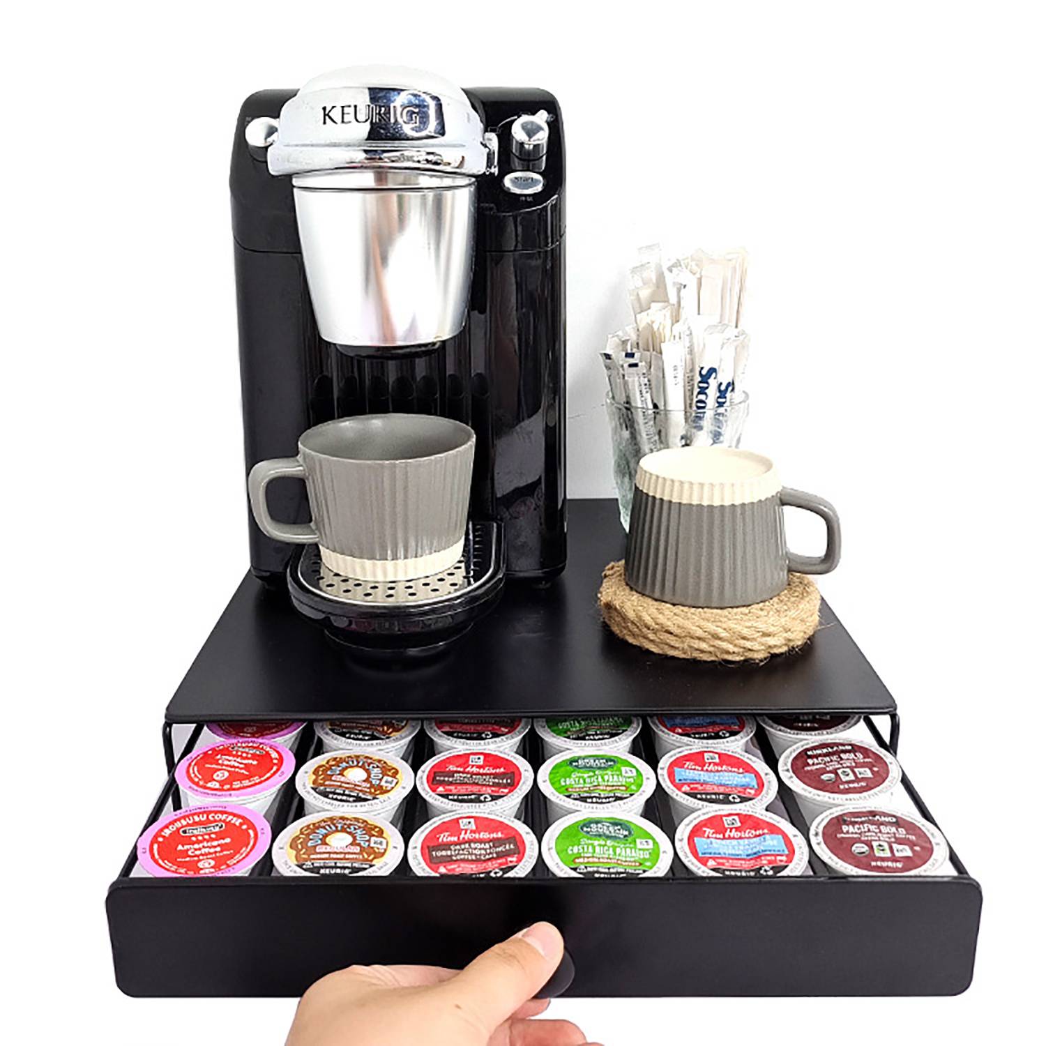 Coffee Machine Base Storage Rack 5
