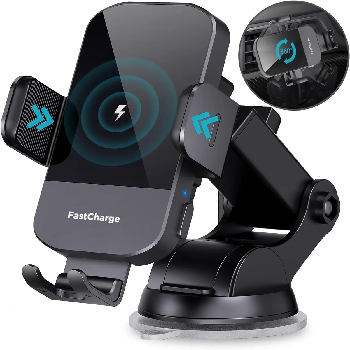 15W Wireless Fast Charging Car Charger 1