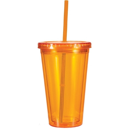 16 oz. Victory Acrylic Tumbler with Straw Lid 5