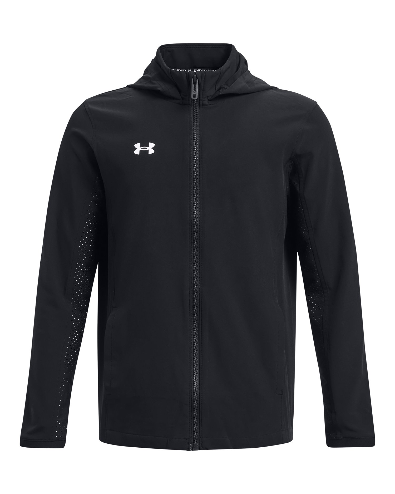 UA Squad 3.0 Warm-Up Boys' Full-Zip Jacket 1