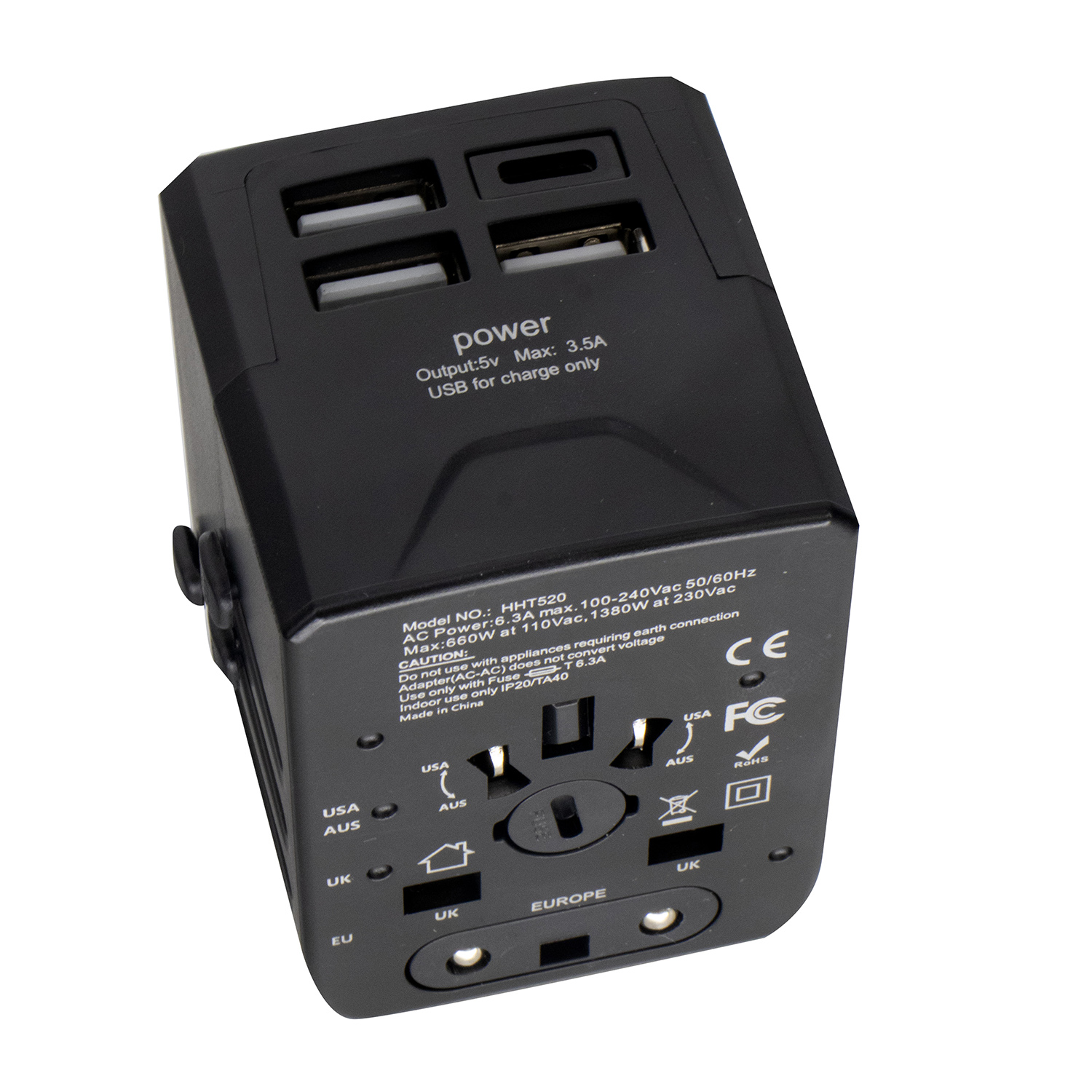 Travel Adapter w/ Bag 19