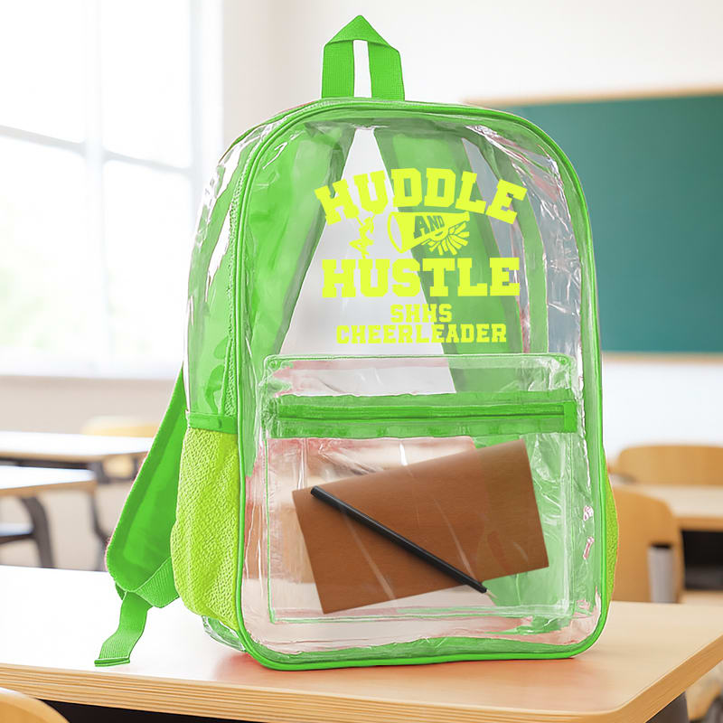 Pocket Clear Plastic Backpacks 44