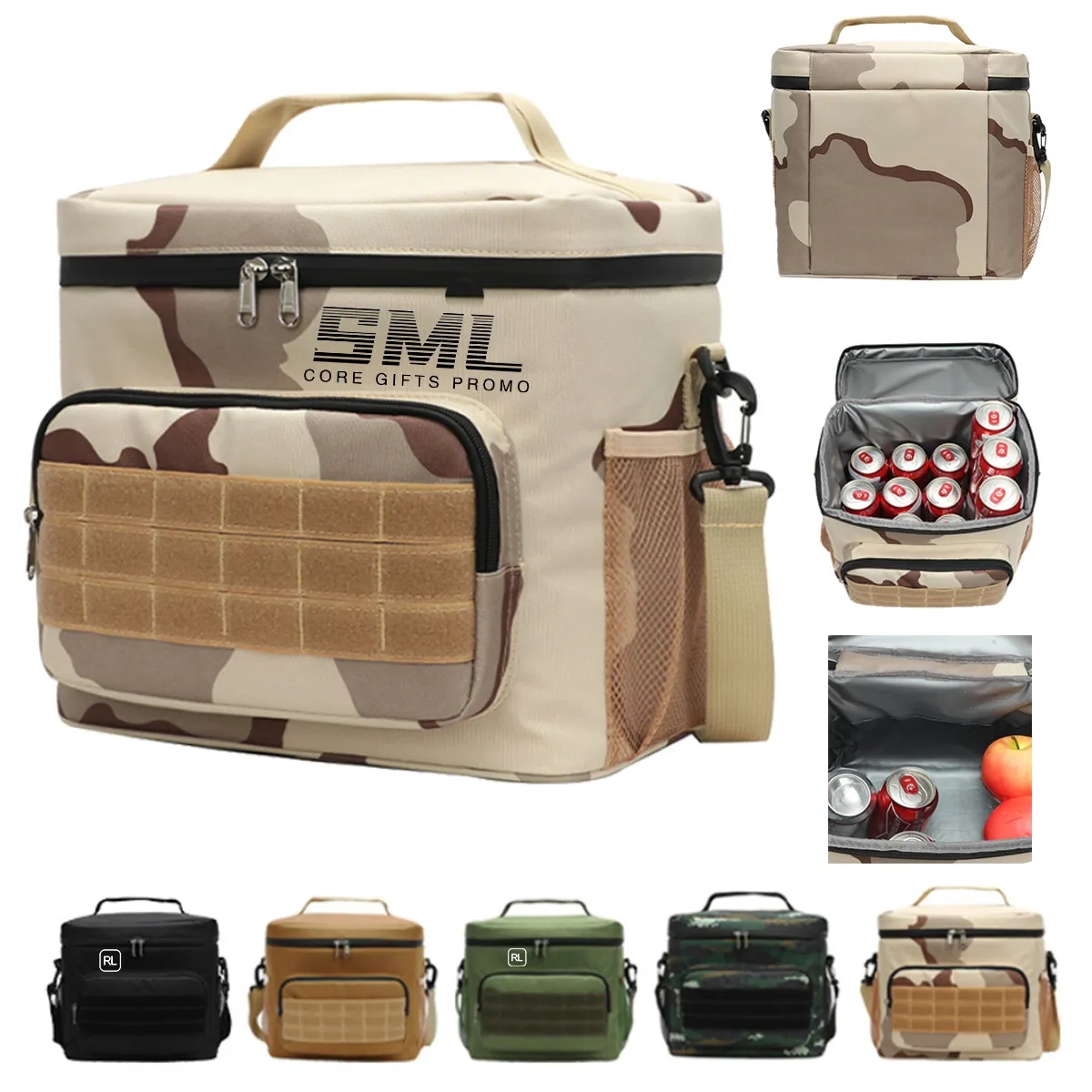 Multi-Functional Portable Insulated Cooler Lunch Bag 2