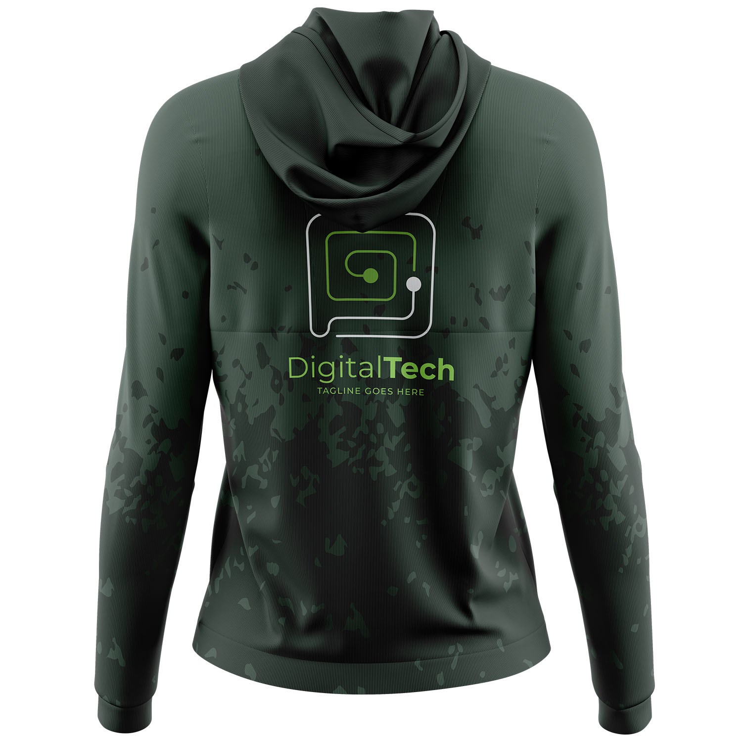 Women's 280 GSM Spandex Interlock Fleece Half Zipper Hoodie 4
