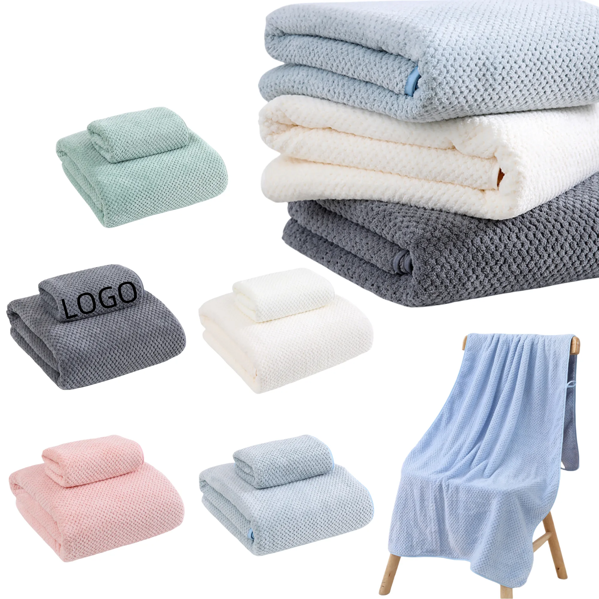 Quick Dry Portable Odorless Bath Towel 11