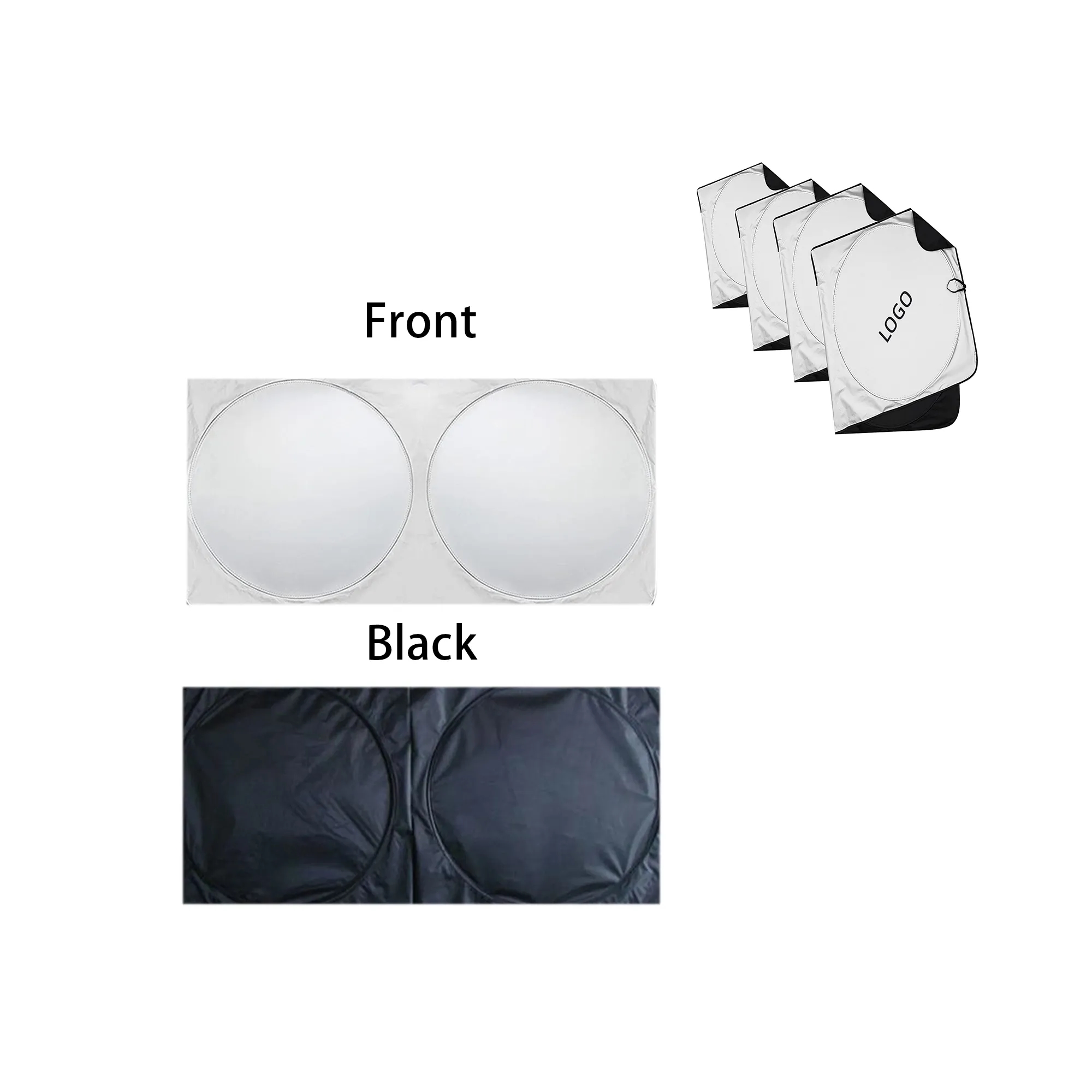 Folding Protective Car Sun Visor Windshield Heat Insulation 8