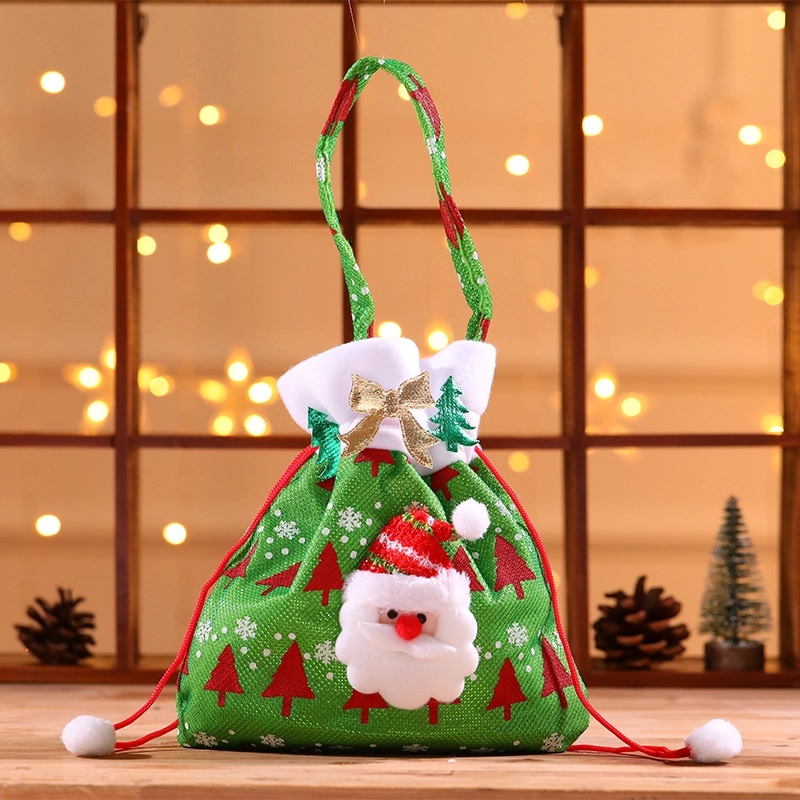 Christmas Drawstring Gift Bags 3