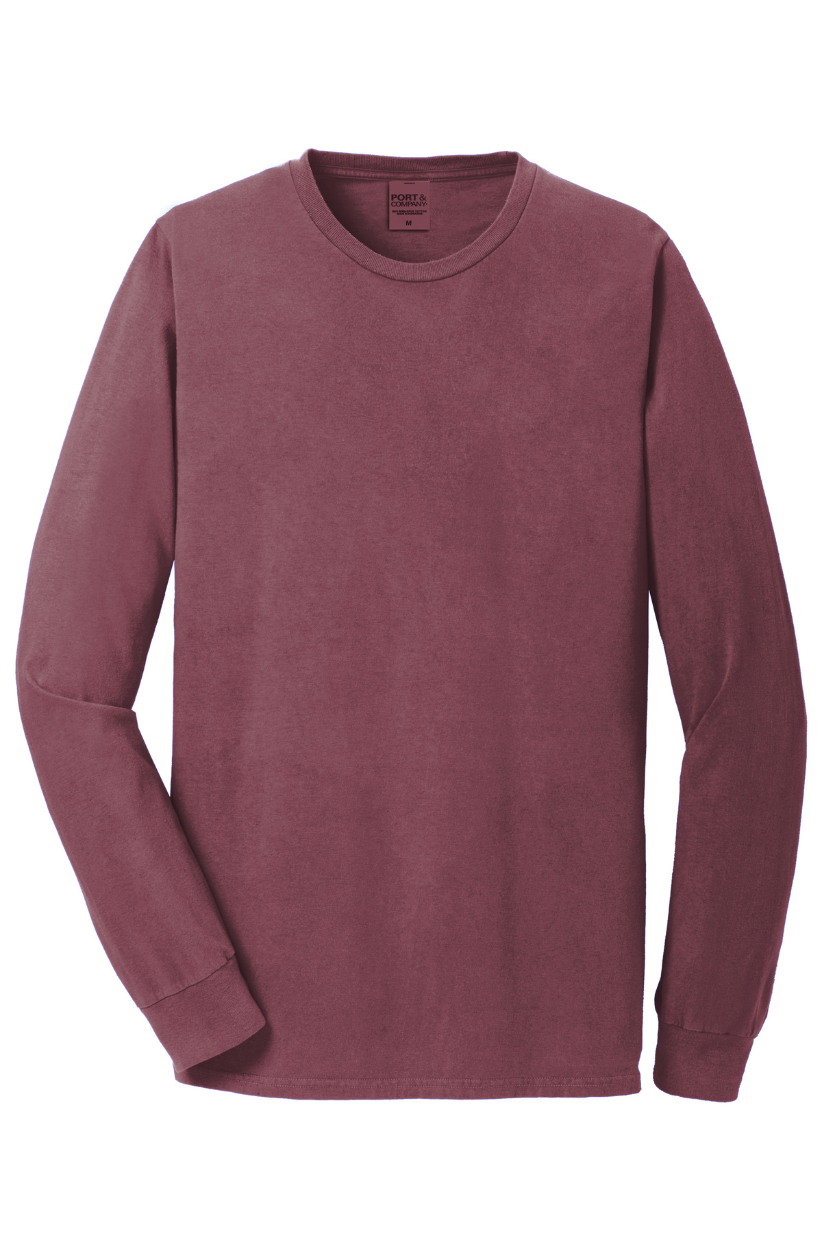 Port & Co Beach Wash Garment-Dyed Long Sleeve Tee PC099LS 101