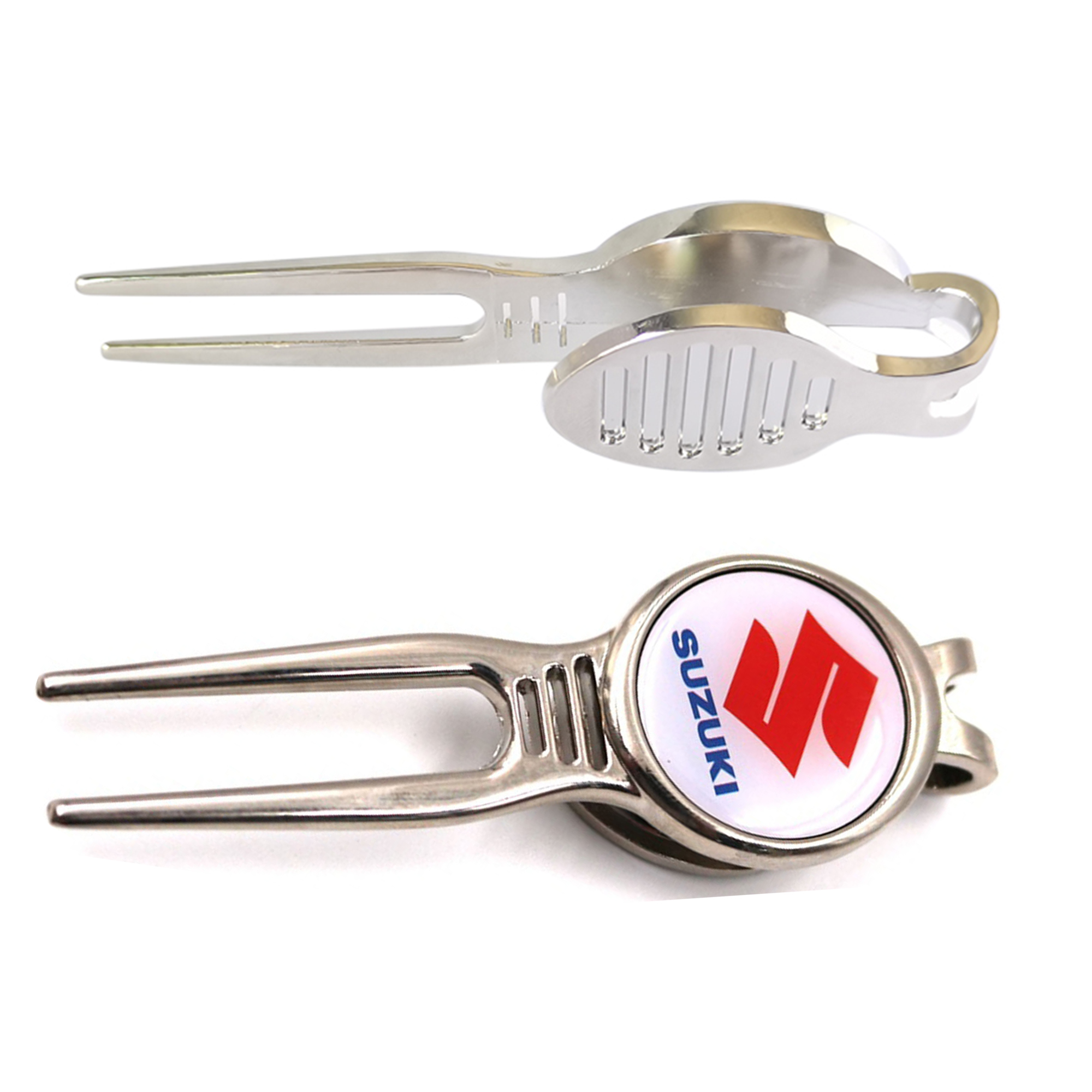 Zinc Alloy Golf Divot Repair Tool with Ball Marker 4