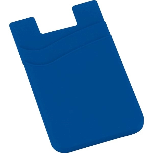 Adhesive Dual Cell Phone Wallet 1