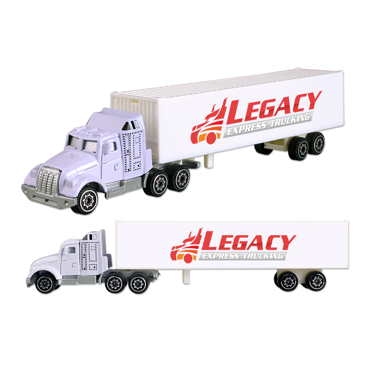 Die Cast Tractor Trailer (7.5") 1