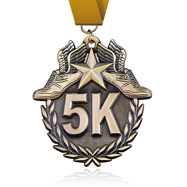 4" Custom Die Cast Antiques Medals 6