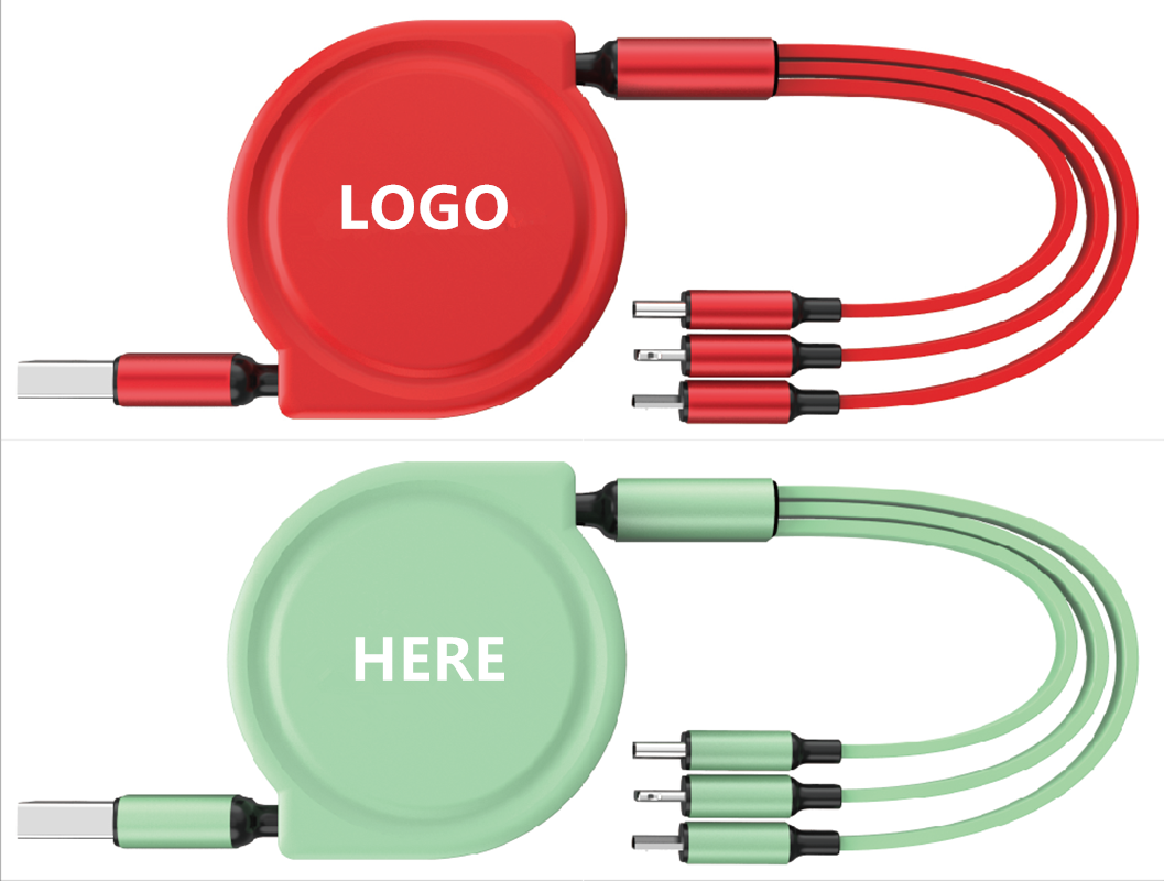 3 In 1 Stretchable Charging Cables 1