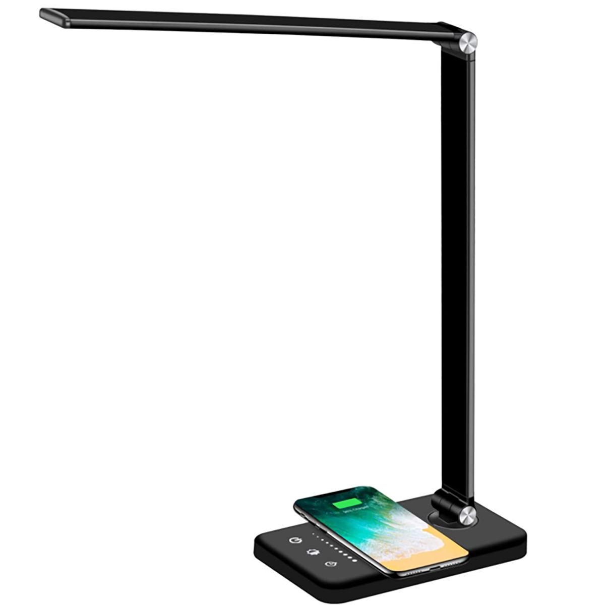 Multifunctional LED Desk Lamp With 10W Wireless Charger 1