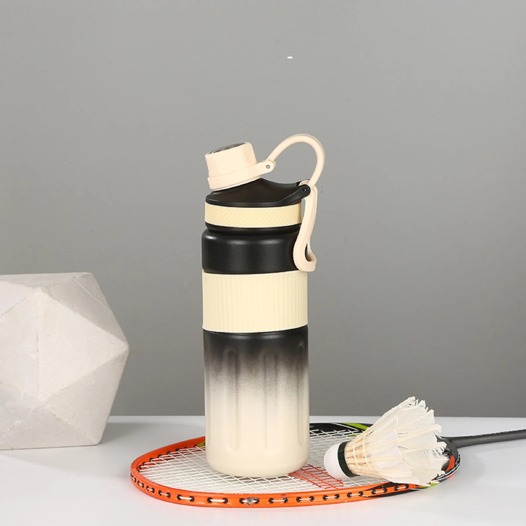 24 Oz. Gradient Color Vacuum Insulated Thermos Water Bottle, custom water bottle with logo imprint 5