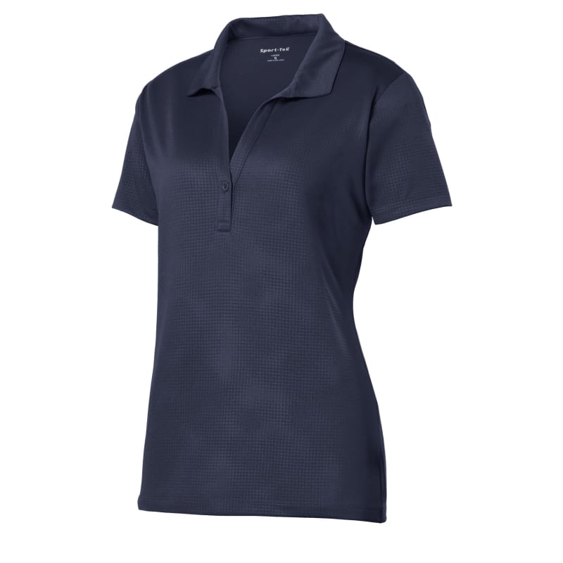 Sport-Tek Women's Embossed PosiCharge Tough Polo . 25