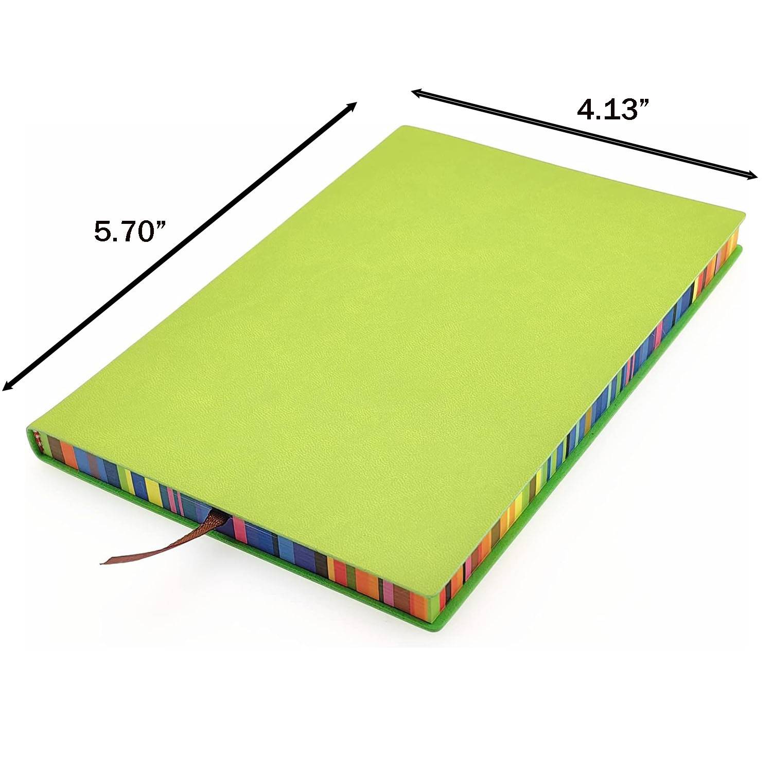 Rainbow Edge Notebook with PU Leather for Office School 2