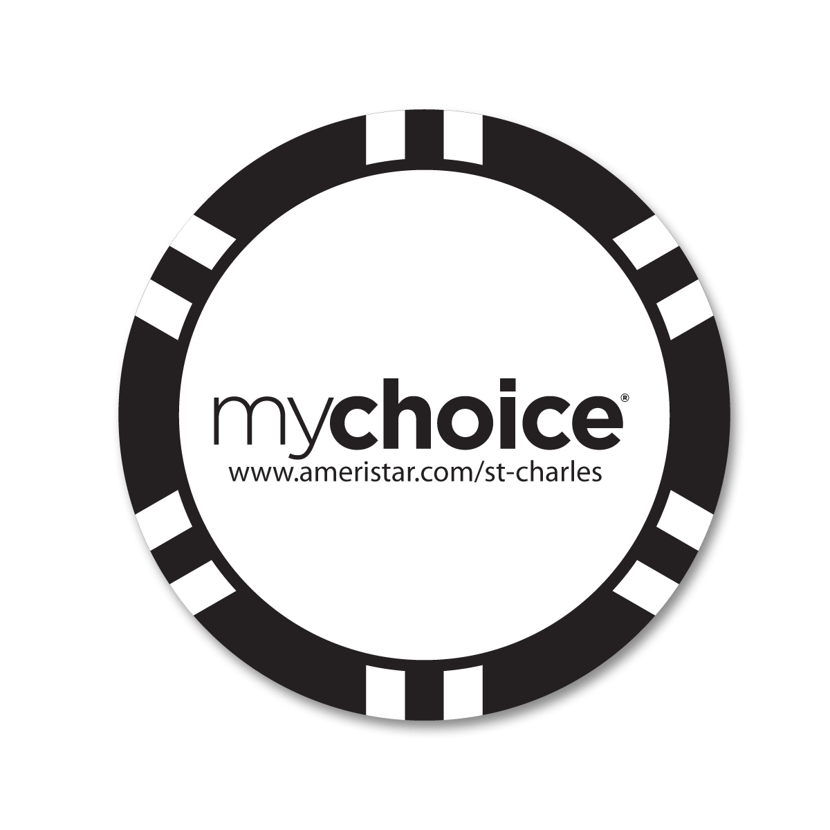 12 Stripe 11.5g Poker Chips 5